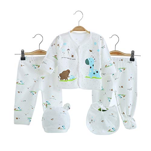 Book Cover 5PCS Newborn Girl Boy Clothes Unisex Photography Outfits Baby Gifts Layette Sets
