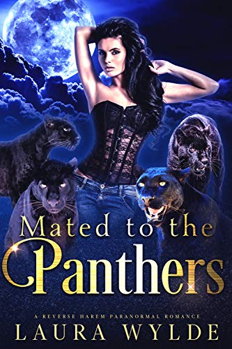 Book Cover Mated to the Panthers: A Reverse Harem Paranormal Romance (Panther Shifters of the Amazon Book 2)