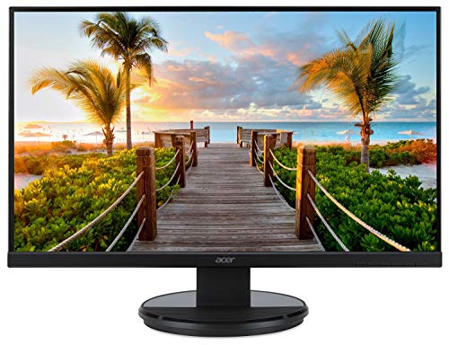 Acer KB272HL bix 27 inches" Full HD (1920 x 1080) Acer Vision Care VA Monitor with Flicker-less, Blue Light Filter and AMD FREESYNC Technology (HDMI & VGA Port),Black