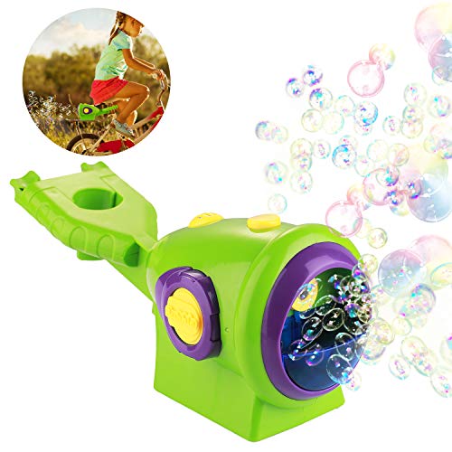 Biulotter Bike Bubble Machine for Kids Automatic Durable Bubble Blower for Kids 2000 Bubbles per Minute Bubble Maker for Bike Simple and Easy to Use