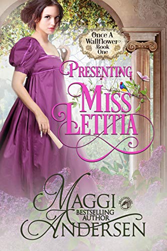 Book Cover Presenting Miss Letitia (Once a Wallflower Book 1)