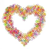 Mini Hair Bands Hair Ties, 1000PCS Small Size Multiple Color Elastic Hair Bands Ties for Women，Girls or Toddlers