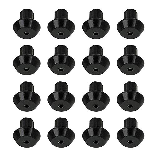 16 PCS WB2K101 Rubber Feet for GE and Kenmore Burner Grate. 16pcs Range Burner Rubber Feet Bumper Replace Part Number WB02K0101, 247410, AP2622260, PS241358.