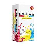 Incohearent, The Guess the Gibberish Party Game by Relatable, A Funny Card Game for Adults, Great for Bachelorettes, Includes 400 Cards, Instructions, and 1 Sand Timer