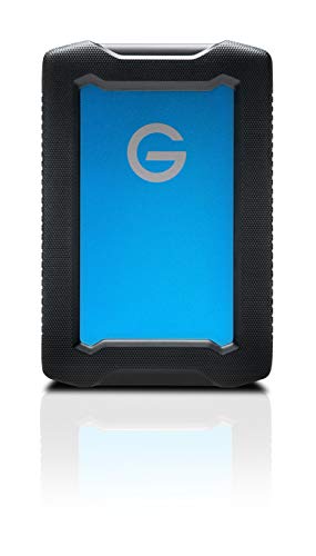 G-Technology 1TB ArmorATD All-Terrain Portable External Hard Drive - USB-C, Thunderbolt 3, USB 3.0 - 0G10433-1