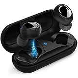 True Wireless Earbuds Bluetooth 5.0 Headphones,MEBUYZ Sports in-Ear TWS 3D Stereo Sound Earphones 6-8 Hours Non-Stop Playtime 24H Playtime with Charging Case Bulid-in Mic IPX5 Waterproof Earbuds