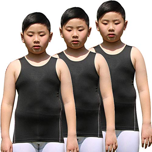 Book Cover Youth Boys Girls Compression Tank Tops Athletic Sleeveless Shirt Undershirts Workout Base Layer Vest