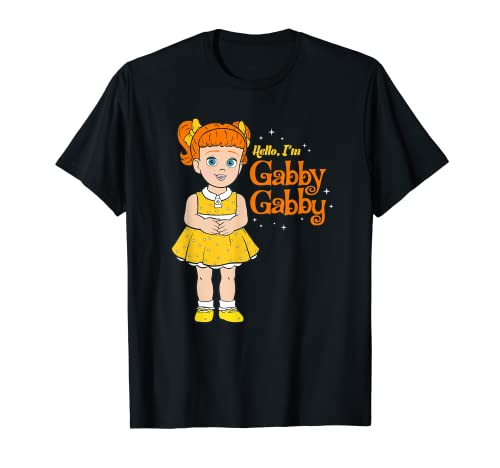 Book Cover Disney Pixar Toy Story 4 Hello I'm Gabby Gabby T-Shirt