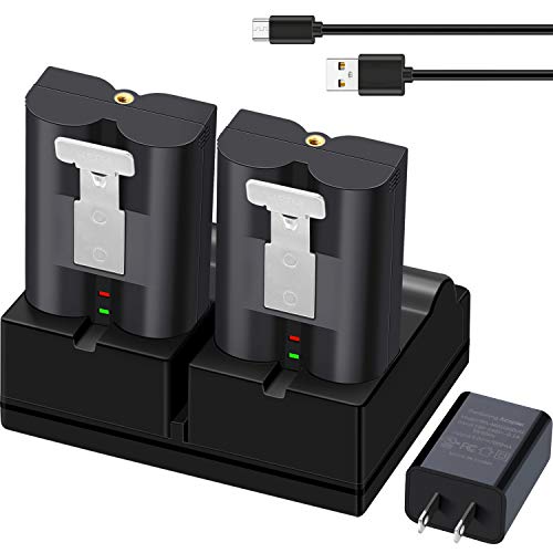 Book Cover Charge Station for Ring Rechargeable Battery, Compatible with Ring Spotlight Cam Battery and Ring Video Doorbell 2, Charge Up to 2 Ring Batteries Simultaneously(Battery Not Included)