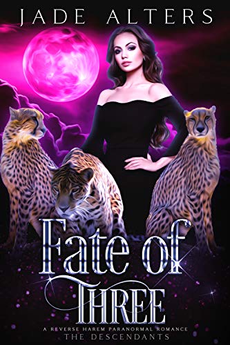 Book Cover Fate of Three: A Reverse Harem Paranormal Romance (The Descendants Book 3)