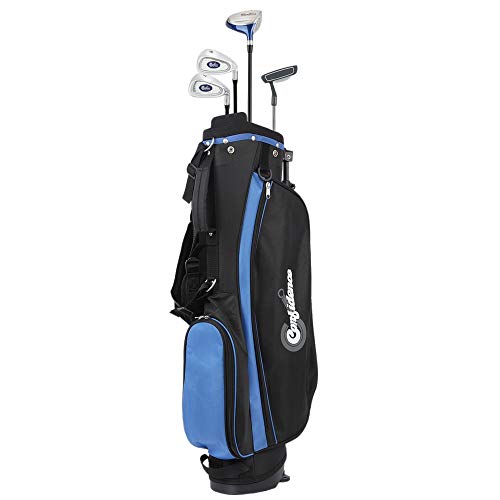 Confidence Junior V2 Golf Club Set with Stand Bag (for Kids Ages 4-7 Years, Right)