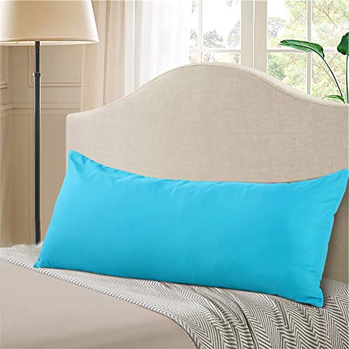 Evolive Ultra Soft Microfiber Body Pillow Cover/Pillowcases 21"x54" with Hidden Zipper Closure (Ocean, Body Pillow Cover 21"x54")