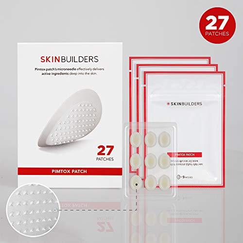 [Pimtox Patch] Micro-Needle Patch for Caring Acne, Pimple, Skin Trouble Cure 3 Packs(27 Patches)