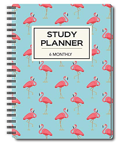 Nourish A5 Study Planner for 6 Months Undated Hardcover, A Must Have for Students