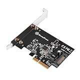 SilverStone Technology USB 3.1 Gen 2 Internal 20Pin Connector Type-C Port Header to PCIe Gen 3.0 X2 Ecu02