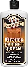 Parker and Bailey Kitchen Cabinet Cream - Wood Cleaner and Furniture Polish- Kitchen Cleaner and Cabinet Grease Remover- Wood Polish- 16 Ounce