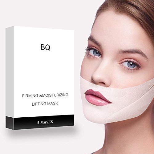 Face Lift Mask Intense V Line Face Lifting Mask Chin Lift Patch - 5 V Line Masks for V Shaped Slimming Face & Chin Skin Tightening - Your V Shape Mask, Best V Line Face Lift & Double Chin Reducer