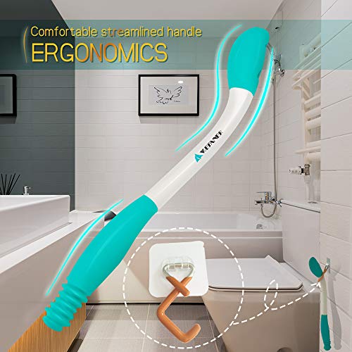Toilet Aids For Wiping, Wipe Assist Tool Bathroom Wipe Assistance Bottom Buddy, Long Reach Comfort Wiper