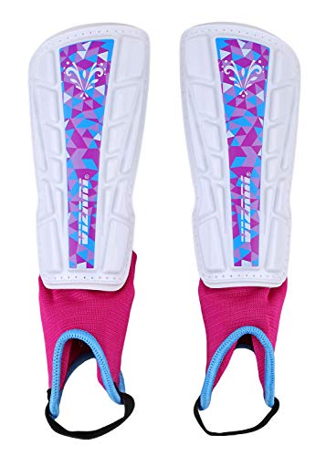 Vizari Frost Shin Guard (Small, White/Pink)