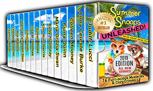 Book Cover Summer Snoops Unleashed: 14 Furr-ocious Mysteries and Cozy Crimes