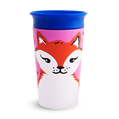 Munchkin Miracle 360 WildLove Sippy Cup, 9 Ounce, Red Fox