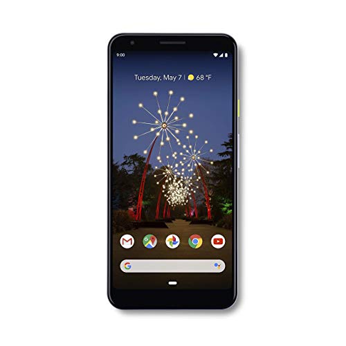 Book Cover Google - Pixel 3a XL with 64GB Memory Cell Phone (Unlocked) - Purple-ish