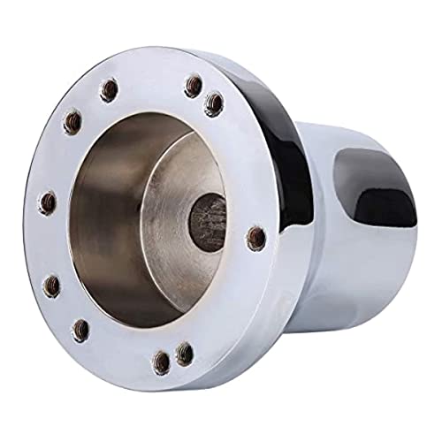10L0L Golf Cart Steering Wheel Chrome Adapter 5/6 Hole for EZGO RXV & TXT