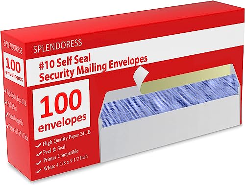 #10 Businesses Envelopes 100