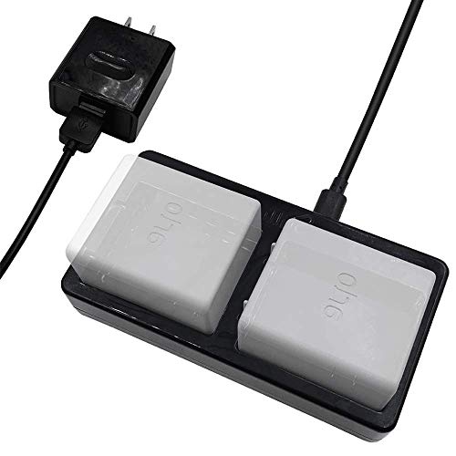 Book Cover Battery Charger Station for Arlo Pro 3 Pro 4 & Arlo Ultra 2 (Black) - NOT for Arlo Pro & Arlo Pro 2 - Arlo Ultra 4K Battery Only - Battery Security Camera Charger for Arlo Ultra - VMA5400C - by Sully