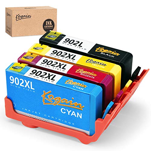 Kogain Remanufactured Ink Cartridge Replacement for HP 902 902L 902XL, Work with HP OfficeJet Pro 6968 6978 6958 6962 6960 6970 6979 6950 6954 6975 Printers