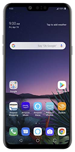 LG G8 ThinQ with Alexa Hands-Free – Unlocked SMARTPHONE – 128 GB – Aurora Black (US Warranty) – Verizon, AT&T, T–Mobile, Sprint, Boost, Cricket, & Metro