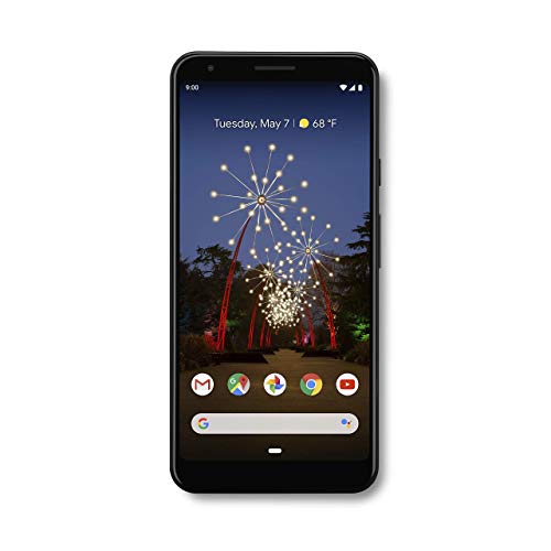 Book Cover Google - Pixel 3a XL with 64GB Memory Cell Phone (Unlocked) - Just Black