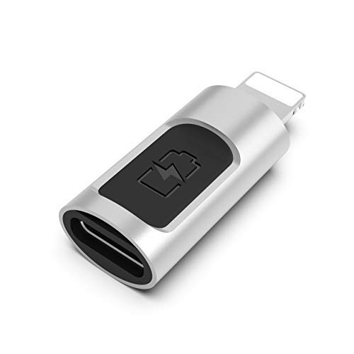USB-C to iOS Converter,Type C Female to iOS Phone 5V 2.4A USB C Charge Adapter Compatible iOS Phone Xs max Phone 8 8 Plus 7 7 Plus 6s 6s Plus 6 6 Plus