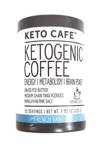 Keto Cafe Ketogenic Coffee French Vanilla Flavor