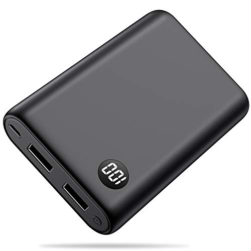 Portable Charger Power Bank 13800mAh, kilponen High-Speed Charging External Battery Pack with LCD Display,The Lightest, Ultra-Smaller Phone Charger for Android iOS Phone, Galaxy, Tablet and More-Black