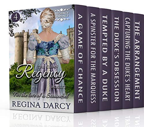Book Cover For the love of a scoundrel (6 Book Regency Romance Box Set) (The Clean Regency Boxset 4)
