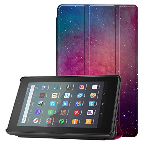 Famavala Shell Case Cover Compatible with All-New Fire 7 Tablet [9th Generation, 2019 Release] (APinky)