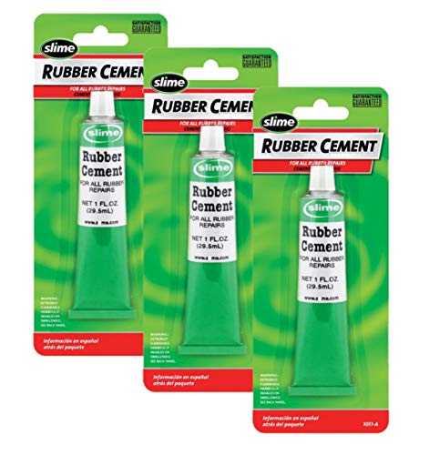 Book Cover Slime 1051-A Rubber Cement - 1 oz, Pack of 3