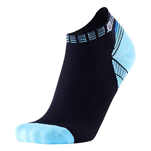 UGUPGRADE Compression Running Socks Athletic Anti-Blister No Show Low Cut Ankle for Men and Women Moisture Wicking