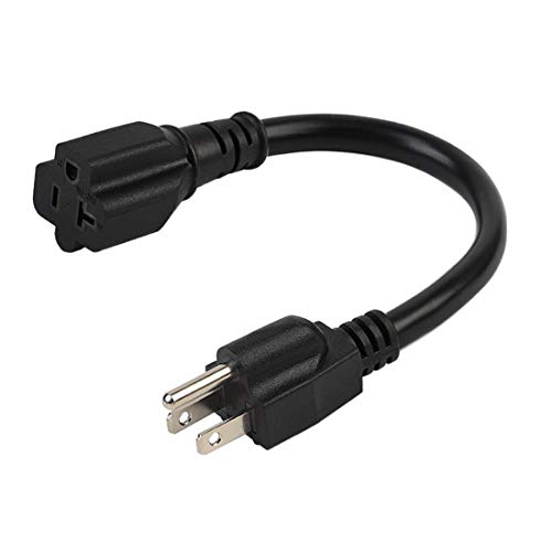 5-15P to 5-20R Power Cable,SJT 12AWG 3C UL