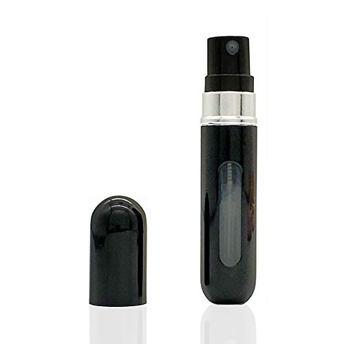 New Upgrade Travel Perfume Atomizer Refillable,GOLF 5ML Portable Mini Easy Refillable Perfume Atomizer Empty Spray Bottle for Men and Women,Scent Pump Case