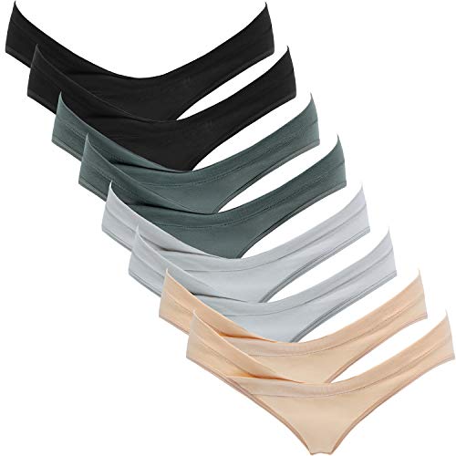 Suekaphin Womens Maternity Panties Maternity Underwear Pregnancy Postpartum Under Bump Brief,Sort A,Large
