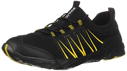 Mokaloo Water Shoes, Quick Drying Aqua Water Shoes for Men and Women, Beach Shoes Barefoot Swim Mesh Slip Hiking Sneakers for Sports Outdoor