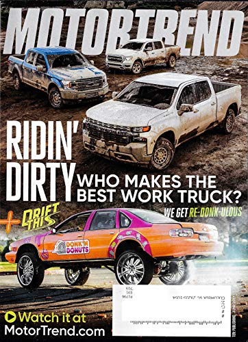 MOTOR TREND Magazine June 2019, WHO MAKES THE BEST WORK TRUCK?