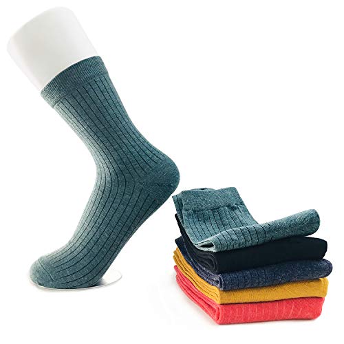 5 Pairs Women Cute Cotton Socks, Cat Animal Novelty Crew Socks,Funny Funky Socks For Women and Girls,US Size 5-10