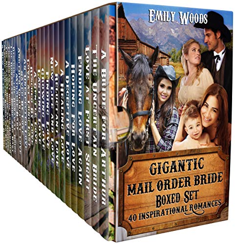 Book Cover Gigantic Mail Order Bride Boxed Set: 40 Inspirational Romances