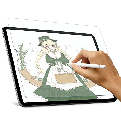 Paperfeel Screen Protector for iPad Pro 12.9 (2020 & 2018 Models), Homaigcal High Touch Sensitivity Screen Protector for iPad Pro 12.9,Compatible with Apple Pencil&Face ID, Scratach Resistant/Matte PET Film