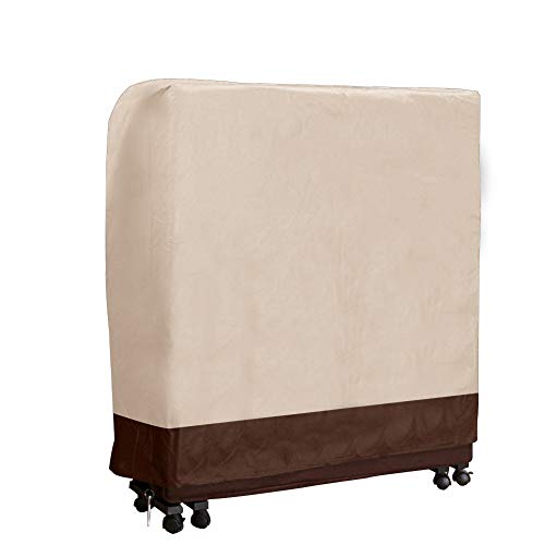33.5" Universal Folding Bed Cover, Durable Thick Rollaway Folding Bed Storage Cover, Easy on and Off for Hospitality Folding Bed, Rollaway Bed JJZ12