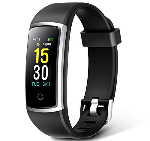 KEESCA Fitness Tracker with Heart Rage Monitor, Step Calorie Counter Sleep Monitor Smart Watch