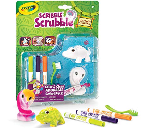 Crayola Scribble Scrubbie Pets, Cobra & Gator, Kids Toys, Gift for Girls & Boys, Age 3, 4, 5, 6